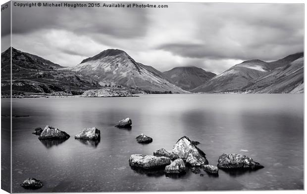  Wastwater  Canvas Print by Michael Houghton