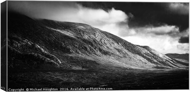 Light in the Glen Canvas Print by Michael Houghton