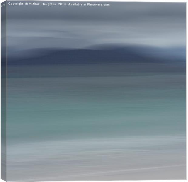 South Harris Hills Canvas Print by Michael Houghton