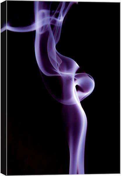  Velvet Smoke #1 Canvas Print by Mark Denham