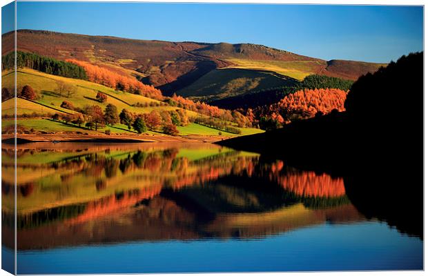  Ladybower Reservoir Canvas Print by James Douglas