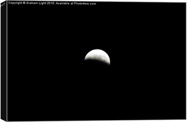  Lunar Eclipse Canvas Print by Graham Light