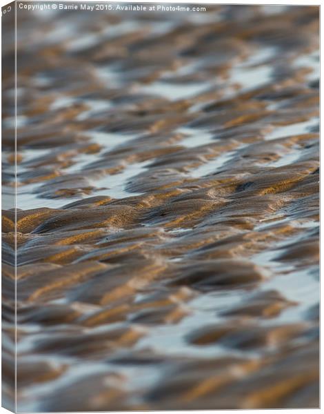 Ebb Tide Canvas Print by Barrie May