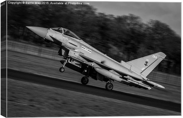 41sqn Typhoon Launch Canvas Print by Barrie May