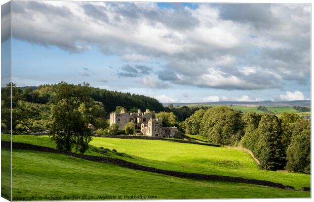 Barden Tower Canvas Print by Richard Burdon