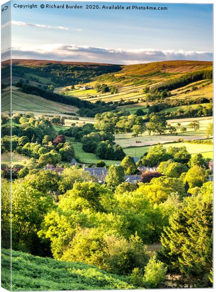 Rosedale Canvas Print by Richard Burdon