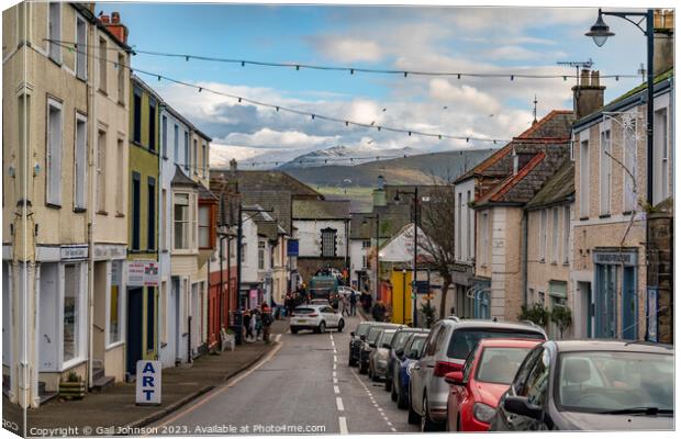 Views around Beaumaris a small Anglesey coastal town Canvas Print by Gail Johnson