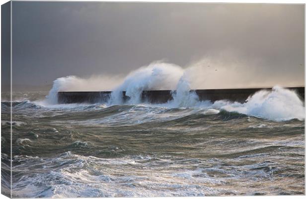 Crashing waves Canvas Print by Gail Johnson