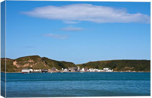 Porth Dinllaen Canvas Print by Gail Johnson