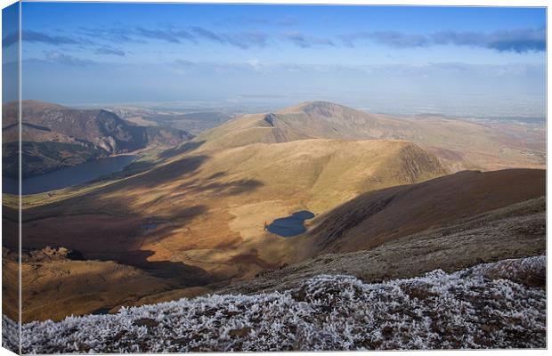 Snowdon Views Canvas Print by Gail Johnson