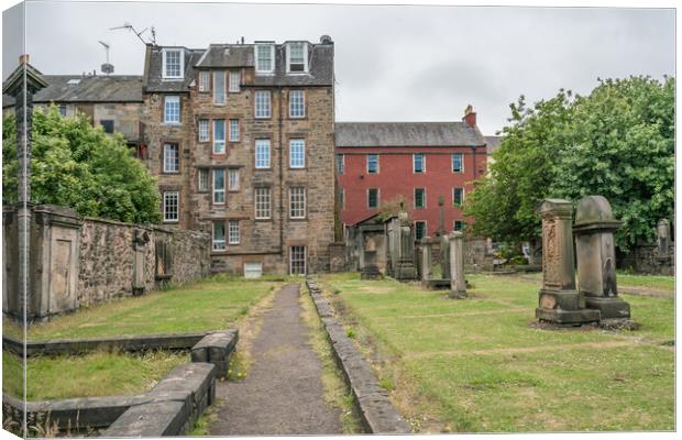  Edinburgh City , Scotland Canvas Print by Gail Johnson