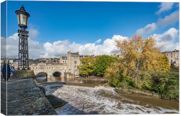 The City of Bath in the UK  Canvas Print by Gail Johnson
