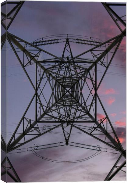 Pylon 04 Canvas Print by Glen Allen