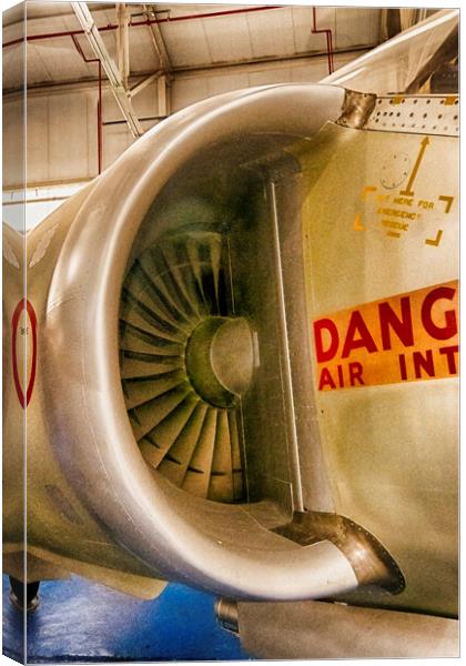 Danger - Air Intake  Canvas Print by Glen Allen