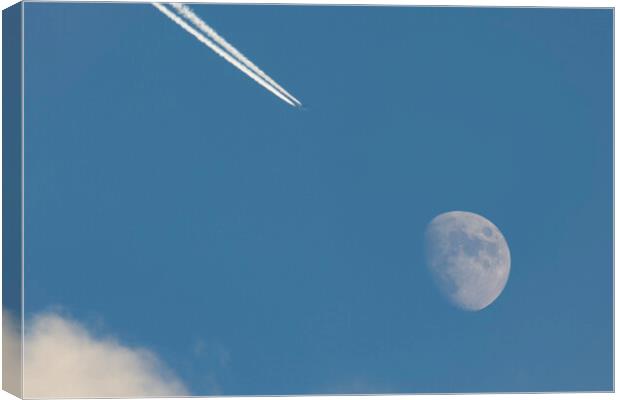 Fly me to The Moon Canvas Print by Glen Allen