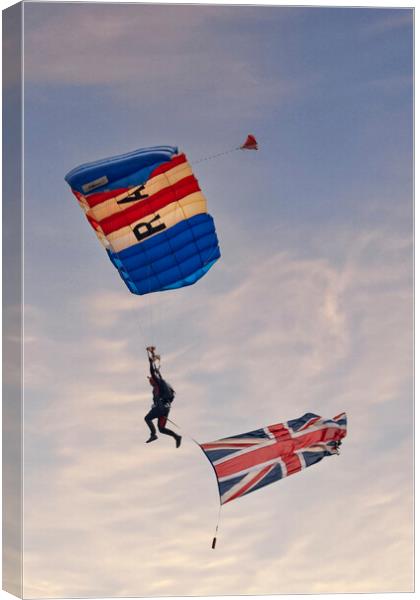 Flying the Jack for Britain Canvas Print by Glen Allen
