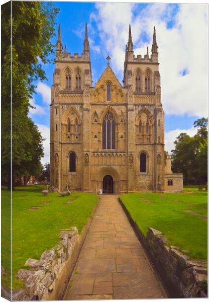 Selby Abbey 2023 Canvas Print by Glen Allen