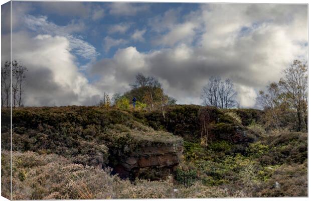 Norland Quarry Canvas Print by Glen Allen