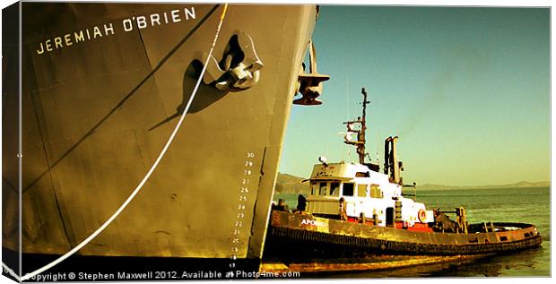 Jeremiah O'Brien Canvas Print by Stephen Maxwell