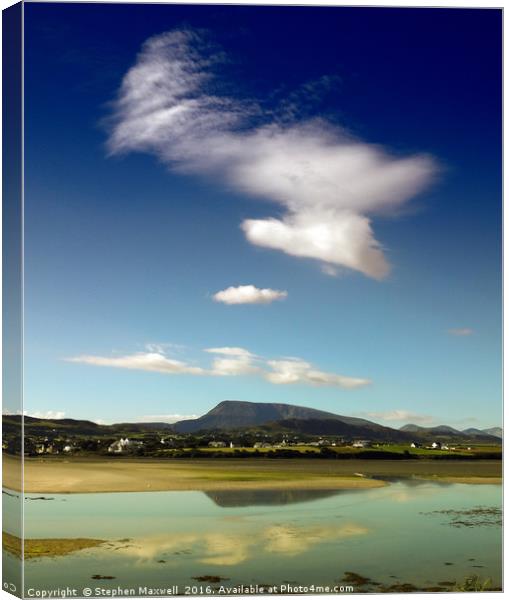 Muckish Canvas Print by Stephen Maxwell