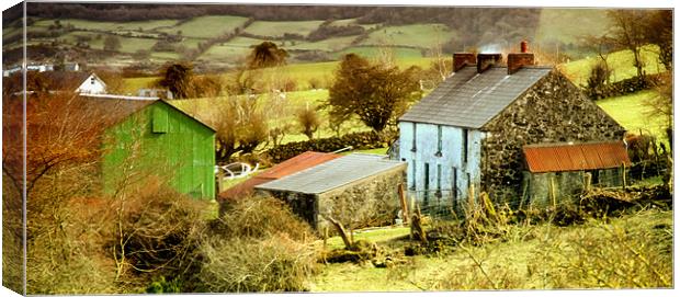 The Farmhouse. Canvas Print by Stephen Maxwell