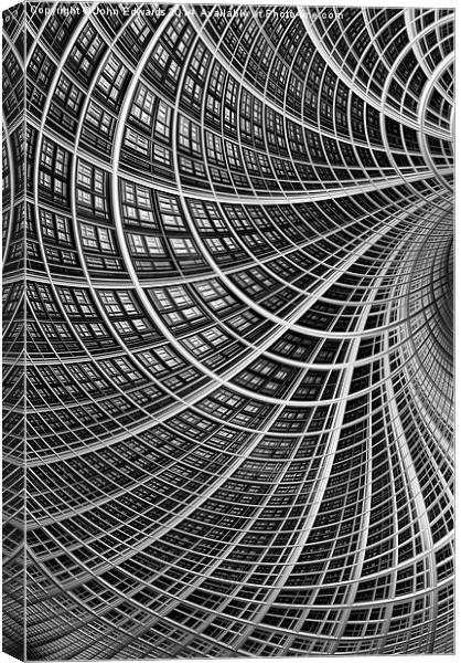 Network II Canvas Print by John Edwards