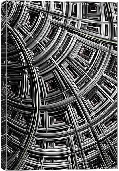 Structure Canvas Print by John Edwards