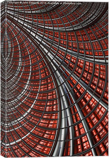 Warp Core Canvas Print by John Edwards