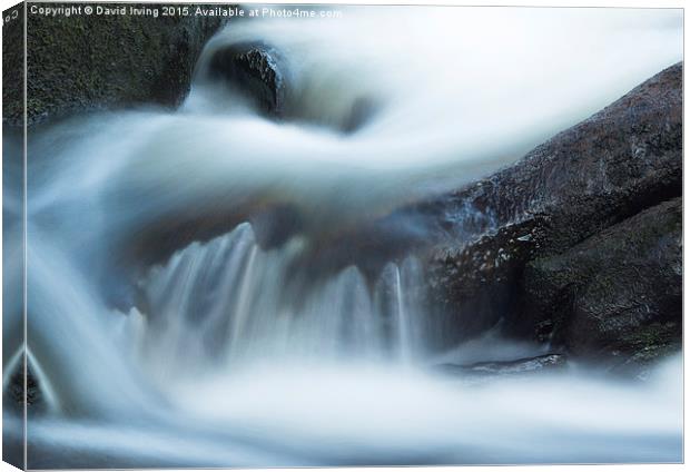  Rocky River Canvas Print by David Irving