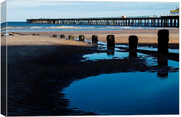  The Pier Canvas Print by Kish Woolmore