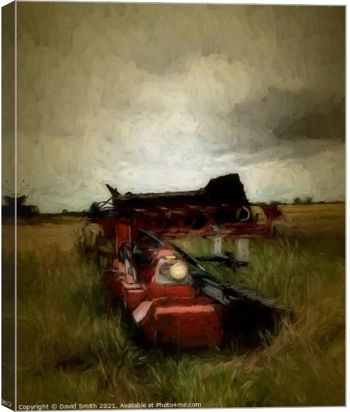 Down On The Farm Canvas Print by David Smith