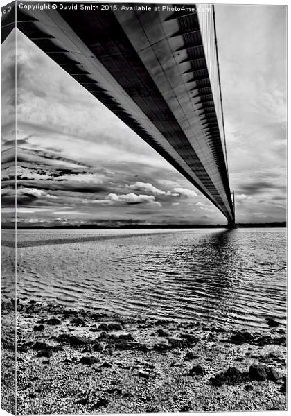  A Bridge Too Far Canvas Print by David Smith