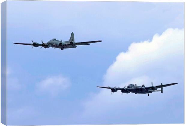 Bomber Alliance Canvas Print by Stephen Ward