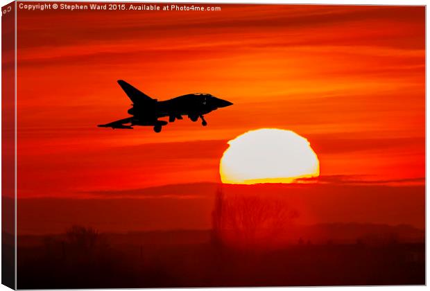  The Return Canvas Print by Stephen Ward