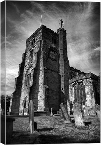 St Dunstan's Church Cranbrook Kent Canvas Print by pristine_ images