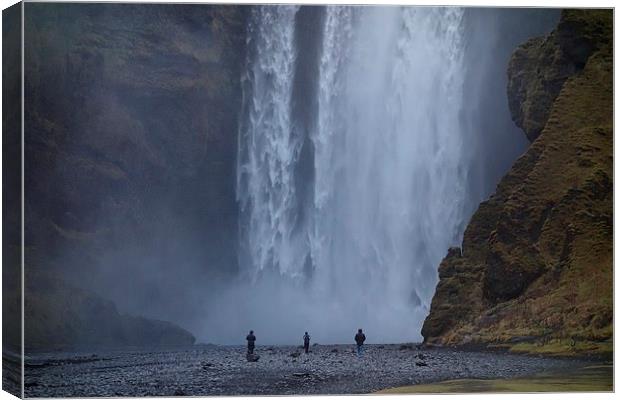  Icelandic Awe! Canvas Print by Broadland Photography