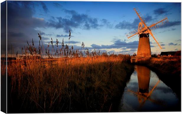  St. Benet's Mill, Norfolk Canvas Print by Broadland Photography