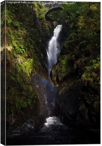  Aira Force Canvas Print by Peter Jones