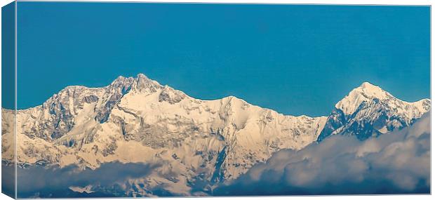  Annapurna Mountain. Canvas Print by Ram Maharjan