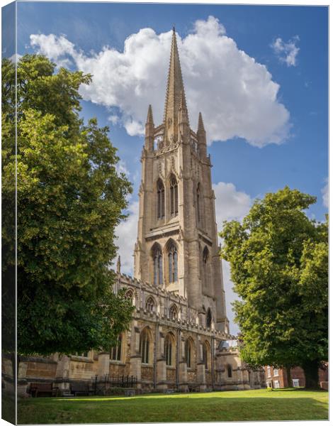 St James Church Louth Canvas Print by Andrew Scott