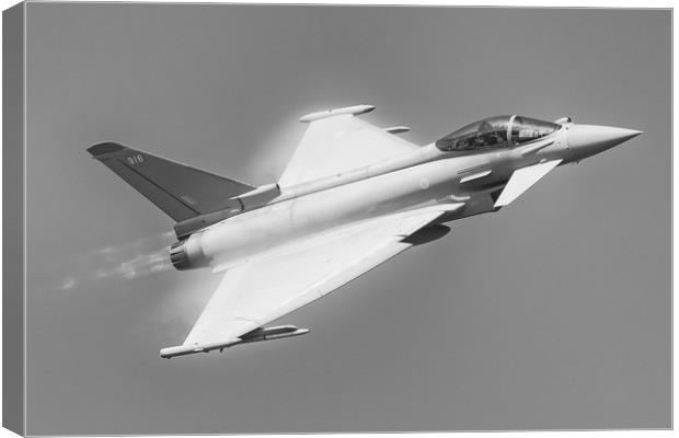 RAF Typhoon Canvas Print by Andrew Scott