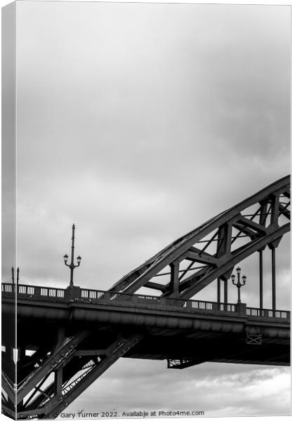 Tyne Bridge Newcastle Canvas Print by Gary Turner