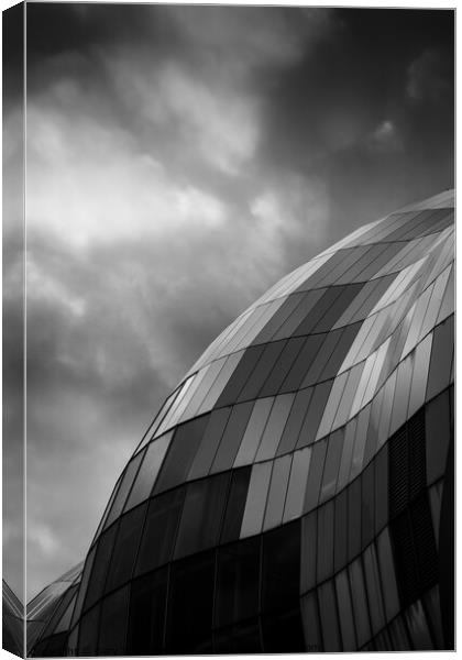 Abstract of The Sage, Gateshead Canvas Print by Gary Turner