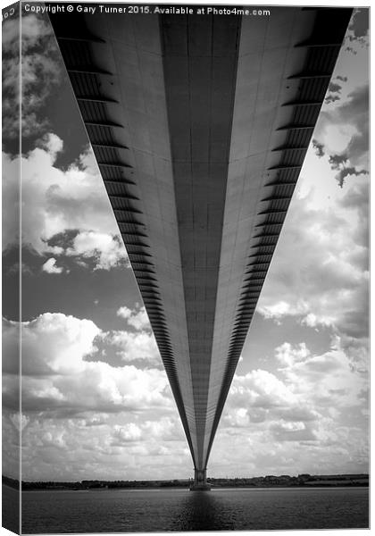 Under The Humber Canvas Print by Gary Turner