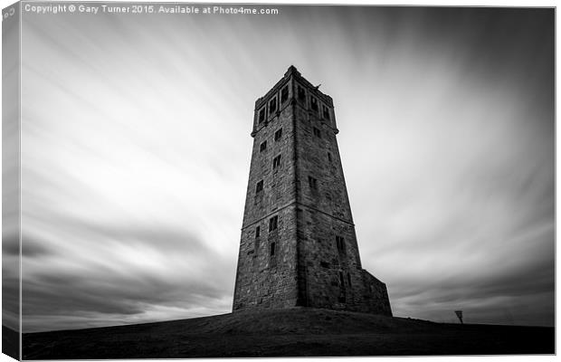 The Folly Canvas Print by Gary Turner
