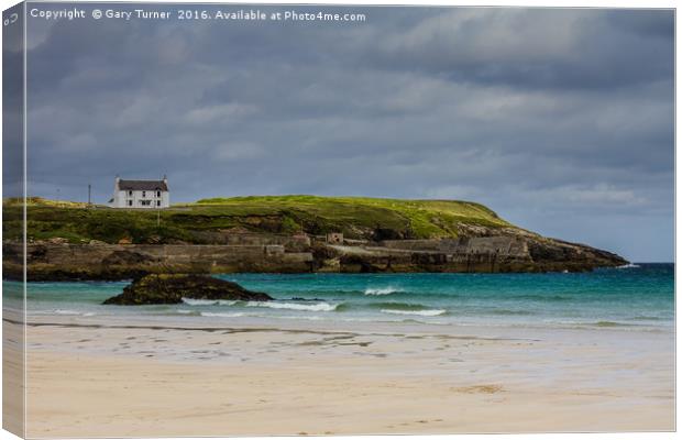 Port of Ness, Isle of Lewis Canvas Print by Gary Turner