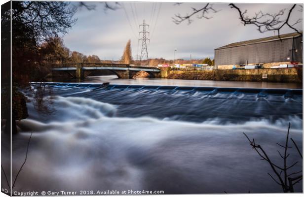 Rastrick Bridge Canvas Print by Gary Turner