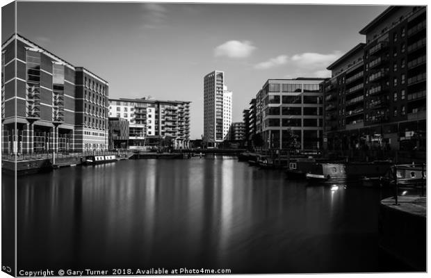 Clarence Dock Canvas Print by Gary Turner