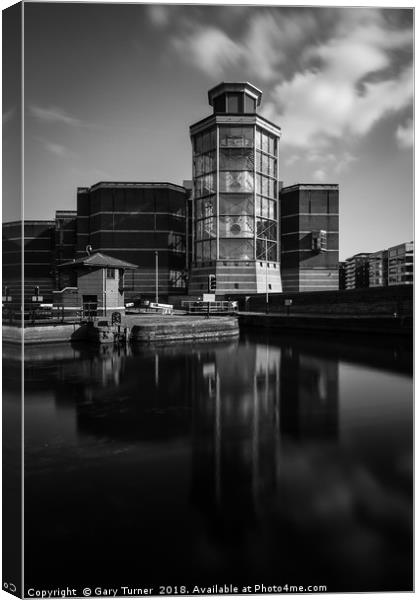 Royal Armouries Tower Canvas Print by Gary Turner