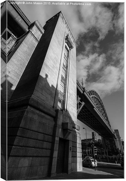  Tyne Bridge Canvas Print by John Mason